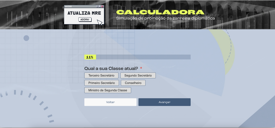 Ferramenta projeta tempo médio de promoção na carreira diplomática